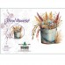 FLORAL BEAUTIES GREETING CARD Floral Bucket 6